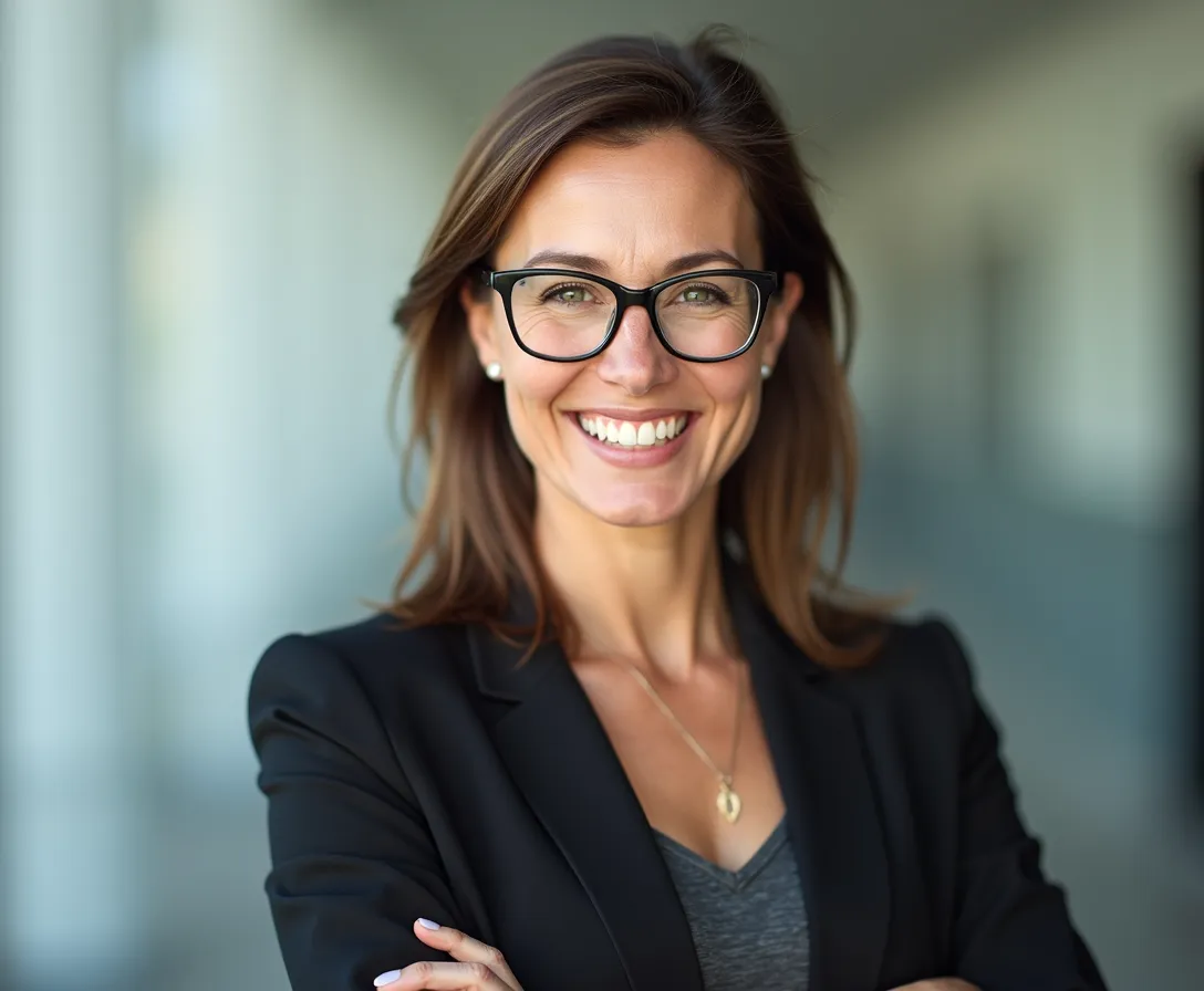 Corporate and business headshot example